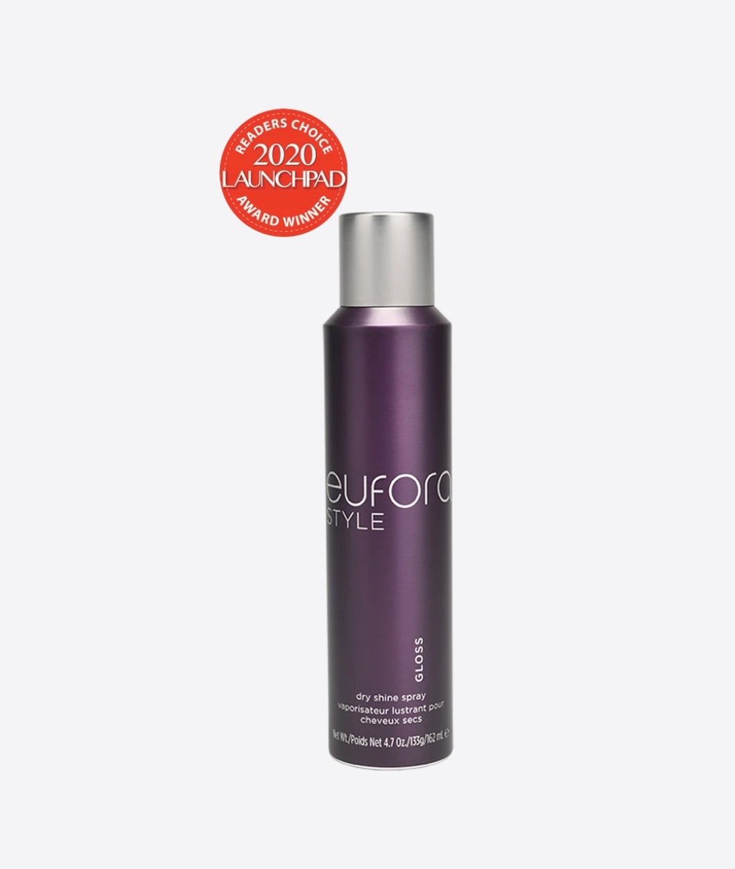Eufora Gloss Dry spray shine for shiner hair with our added weight