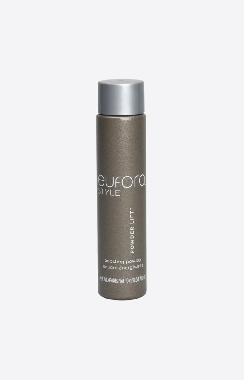 Eufora Powder Lift. Unique Liquid boosting powder to achieve thicker, fuller looking hair. Helps create separation and the root. 