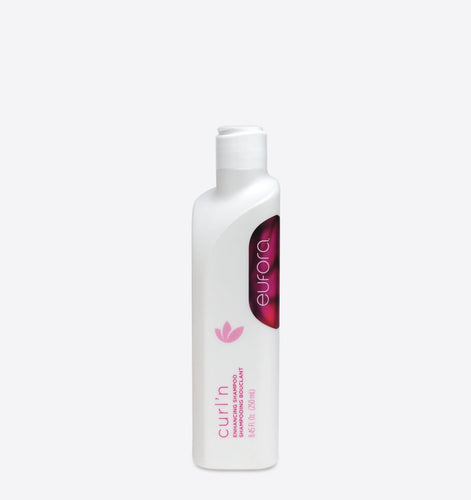 Eufora Curl'n Shampoo is a cleansing to restore moisture for shiny, healthy bounce curl and wave. A must have for curly girls. Gentle enough to be used daily.