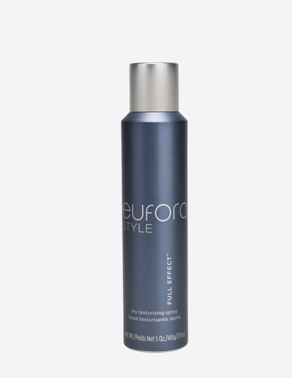 Eufora Full Effects Dry Texture Spray. Gives you hair just the right amount of texture for all hair lengths and types.