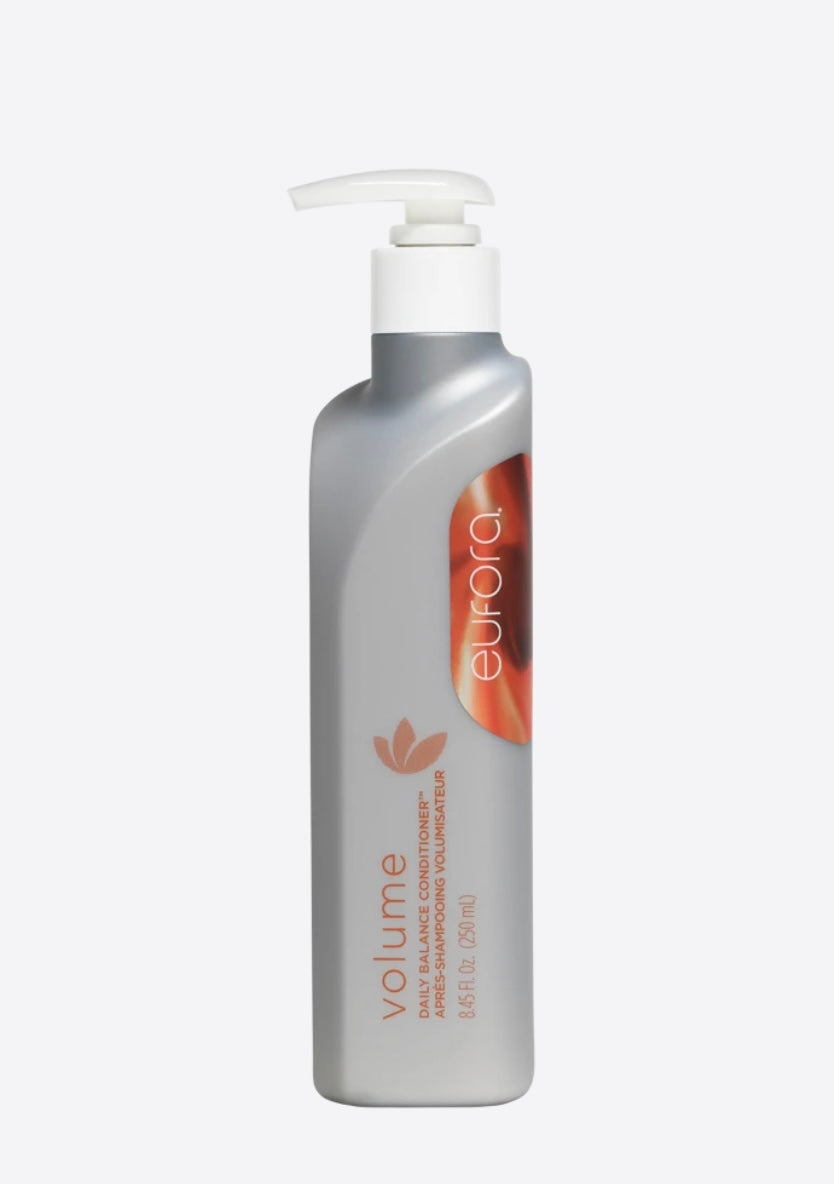 Eufora Daily Balance Conditioner. Is your hair needing moisture without any added weight? This product adds the right amount and leaves the hair with body and bounce. 