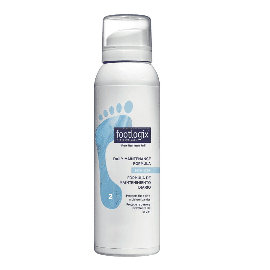 Footlogix Daily Maintenance. This Formula with Dermal Technology is proven to be effective as a daily moisturizing  product to maintain healthy feet. Contains Urea to lock in moisture . For normal to dry skin.